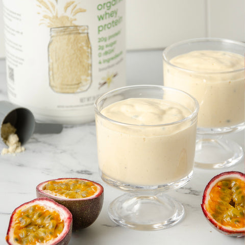 simply tera's organic whey protein, bourbon vanilla